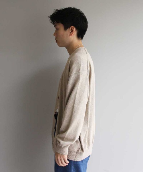crepuscule（クレプスキュール）の「crepuscule Cardigan（ニット/セーター・メンズ・ベージュ/グレー/ブルー/グリーン・M/S）」の7枚目の写真