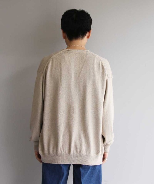 crepuscule（クレプスキュール）の「crepuscule Cardigan（ニット/セーター・メンズ・ベージュ/グレー/ブルー/グリーン・M/S）」の8枚目の写真