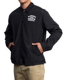 RVCA | RVCA メンズ 【MATTY MATHESON COLLECTION】 MATTY COACHES JACKET ジャケット【2021年秋冬モデル】/ルーカナイロンコーチジャケット(ナイロンジャケット)