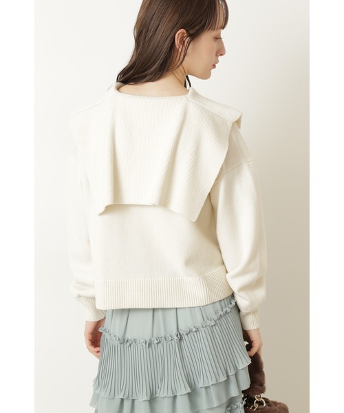 JILL STUART(ジルスチュアート)の「◆ナエリニット(ニット/セーター・レディース・ホワイト/ネイビー/ピンク・FREE)」の11枚目の写真