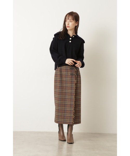JILL STUART(ジルスチュアート)の「◆ナエリニット(ニット/セーター・レディース・ホワイト/ネイビー/ピンク・FREE)」の7枚目の写真