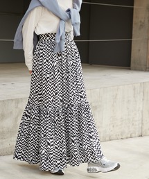 byYOUANCE | ボリュームティアードロングスカート(スカート)