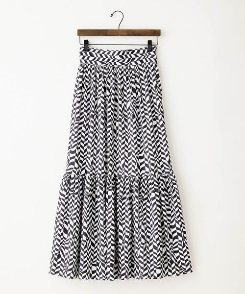 byYOUANCE（バイユアンス）の「ボリュームティアードロングスカート（スカート・レディース・ブラック/その他1・FREE）」の20枚目の写真