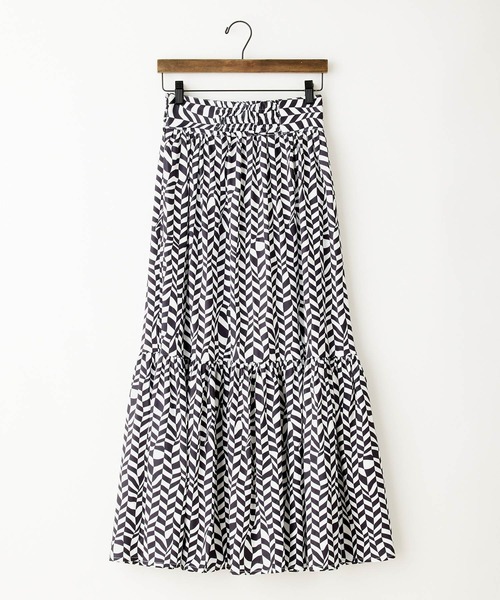 byYOUANCE（バイユアンス）の「ボリュームティアードロングスカート（スカート・レディース・ブラック/その他1・FREE）」の21枚目の写真