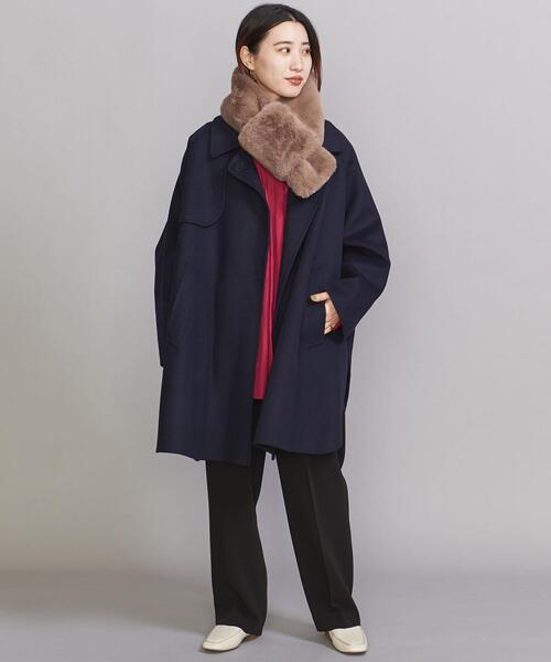 BEAUTY&YOUTH UNITED ARROWS(ビューティーアンドユースユナイテッドアローズ)の「BY フェイクファー マフラー◆(マフラー・レディース・グレー/モカ/ナチュラル・FREE)」の10枚目の写真