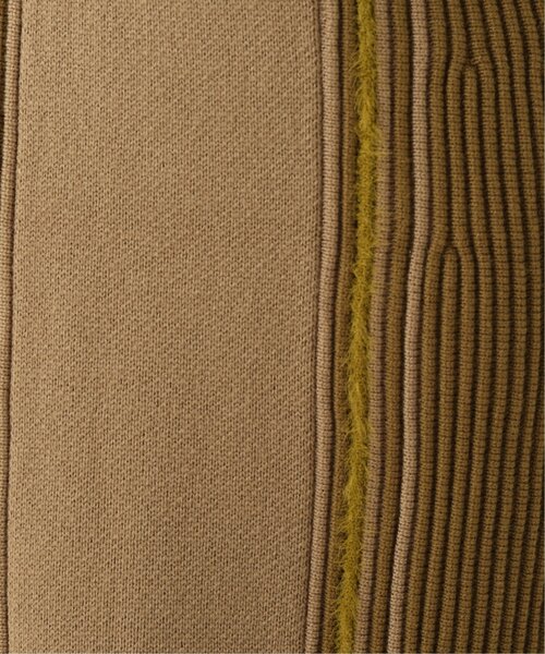 RAY CASSIN(レイカズン)の「マルチストライプニットスカート(スカート・レディース・ライトカーキ/ベージュ/ブラック・FREE)」の18枚目の写真