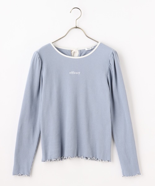 Honeys（ハニーズ）の「配色使いトップス（Tシャツ/カットソー・レディース・アイボリー/モカ/ブラック/ブルー系その他・L/S/M）」の22枚目の写真