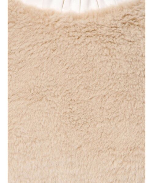 merry jenny(メリージェニー)の「【WEB限定】フリルカラーエコファートレーナー(ニット/セーター・レディース・ブラック/ベージュ/ブルー・FREE)」の7枚目の写真