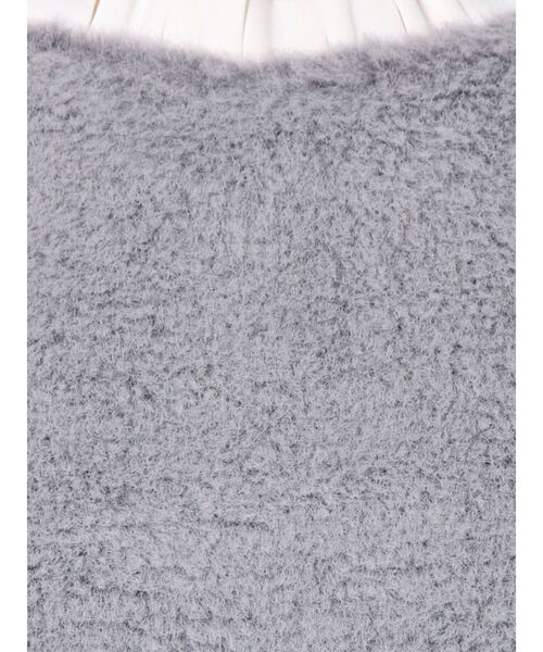 merry jenny(メリージェニー)の「【WEB限定】フリルカラーエコファートレーナー(ニット/セーター・レディース・ブラック/ベージュ/ブルー・FREE)」の20枚目の写真