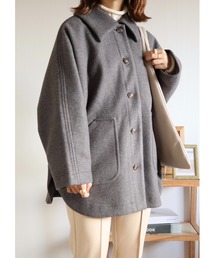 Amourire | 【yumi.コラボ】ポンチョコート(ブルゾン)