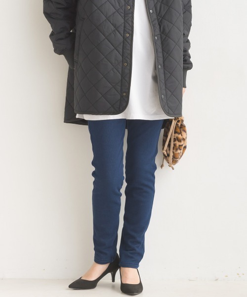 OMNES（オムネス）の「ストレッチ裏シャギーイージーパンツ（スウェットパンツ・レディース・ブラック/インディゴブルー/チャコール/ネイビー系・MEDIUM/LARGE）」の17枚目の写真