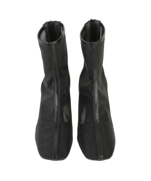 dazzlin（ダズリン）の「シースルーショートブーツ（ブーツ・レディース・ブラック/ベージュ・MEDIUM/LARGE）」の5枚目の写真