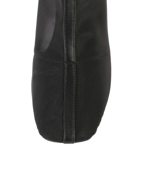 dazzlin（ダズリン）の「シースルーショートブーツ（ブーツ・レディース・ブラック/ベージュ・MEDIUM/LARGE）」の13枚目の写真