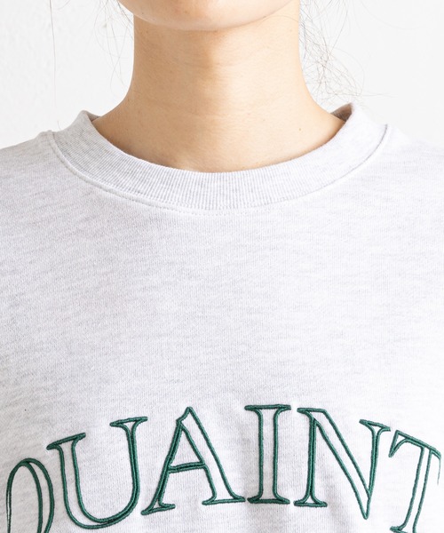 prose verse（プロズヴェール）の「刺繍ロゴゆる裏毛スウェット（スウェット・レディース・オフホワイト/グレー/ネイビー・MEDIUM）」の18枚目の写真