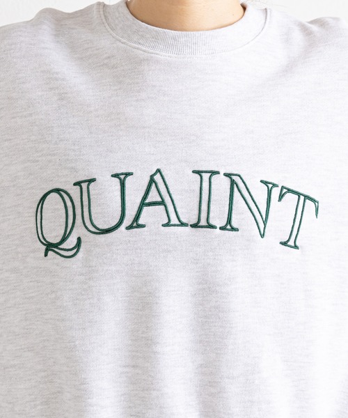 prose verse（プロズヴェール）の「刺繍ロゴゆる裏毛スウェット（スウェット・レディース・オフホワイト/グレー/ネイビー・MEDIUM）」の19枚目の写真