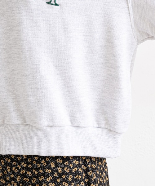 prose verse（プロズヴェール）の「刺繍ロゴゆる裏毛スウェット（スウェット・レディース・オフホワイト/グレー/ネイビー・MEDIUM）」の21枚目の写真