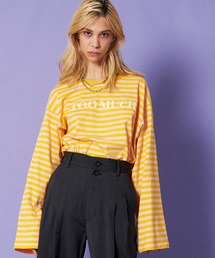 MAISON SPECIAL | セレナヘリオスTOOMUCHボーダーロングTEE【MAISON SPECIAL/メゾンスペシャル】(Tシャツ/カットソー)