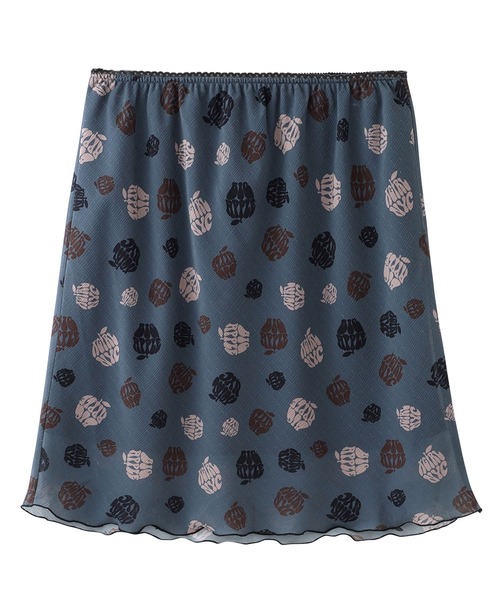 X-girl(エックスガール)の「APPLE GIRL SHEER SKIRT(スカート・レディース・ブラック/ベージュ/ライトブルー・S/M)」の19枚目の写真