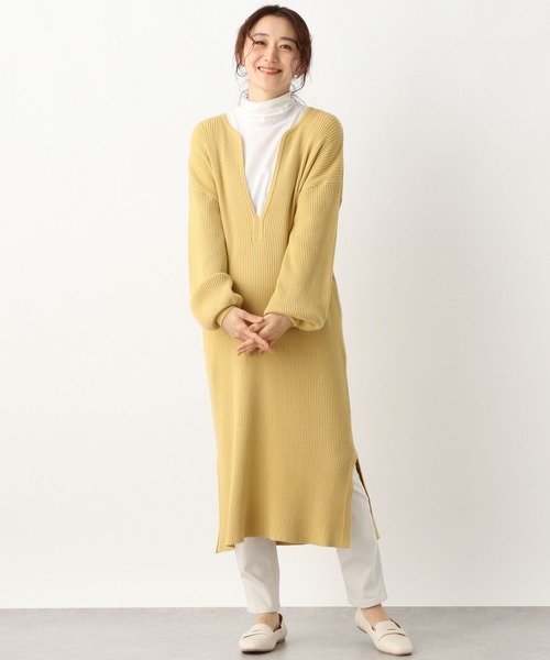 LEPSIM（レプシィム）の「マタニティ／ストレッチムジスリムパンツ[2022春夏]　239280（マタニティウェア/グッズ・レディース・ブラック/アイボリー/グレイッシュベージュ・SMALL/MEDIUM/LARGE）」の12枚目の写真