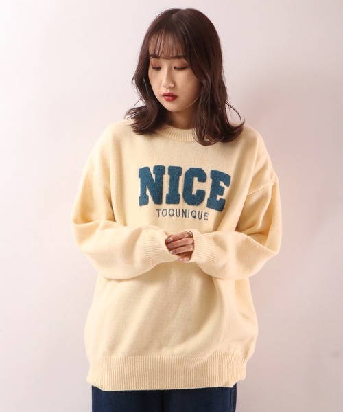 特価❣️Mロゴが可愛いニット新品未使用❣️ 楽天市場】イニシャル m（ニット・セーター｜トップス