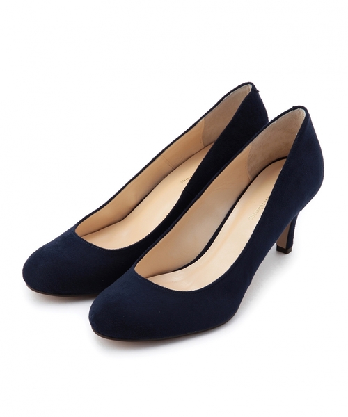 green label relaxing（グリーンレーベルリラクシング）の「GO シルキーパンプス　GLRO7 wdp03 gof104◆（パンプス・レディース・ブラック/ベージュ/ライム/ネイビー・24cm/24.5cm/25cm/22cm/22.5cm/23cm/23.5cm）」の4枚目の写真