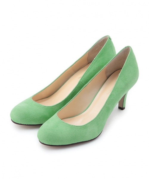 green label relaxing（グリーンレーベルリラクシング）の「GO シルキーパンプス　GLRO7 wdp03 gof104◆（パンプス・レディース・ブラック/ベージュ/ライム/ネイビー・24cm/24.5cm/25cm/22cm/22.5cm/23cm/23.5cm）」の3枚目の写真