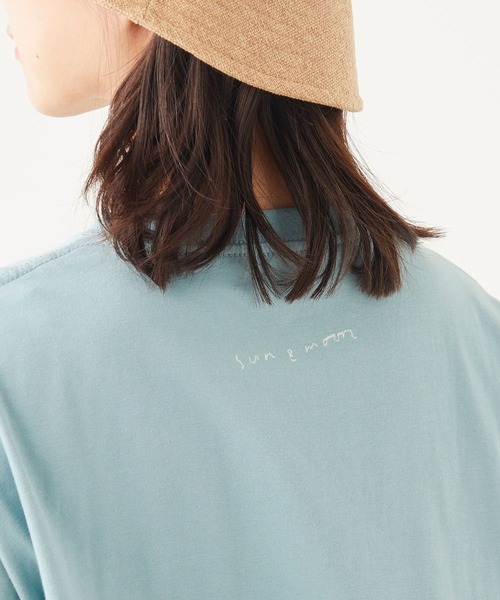 KRIFF MAYER Lady's Collection（クリフメイヤーレディースコレクション）の「ウェットプロテクト半袖T（アヒル）（Tシャツ/カットソー・レディース・オフホワイト/サックスブルー/チャコール/カラフル/ベージュ・LARGE/MEDIUM）」の17枚目の写真