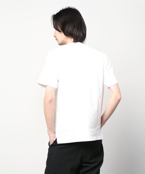 PS Paul Smith（ピーエスポールスミス）の「"PS Paul Smith Happy" エンブロイダリーロゴ Tシャツ / 122564 226T（Tシャツ/カットソー・メンズ・ホワイト・SMALL/MEDIUM/LARGE/X-LARGE/XX-LARGE）」の6枚目の写真