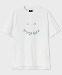 【Paul Smith】\"Happy Peas\" 半袖Tシャツ ロゴ えんどうまめ Happy” 半袖Tシャツ（152504965XE） | Paul