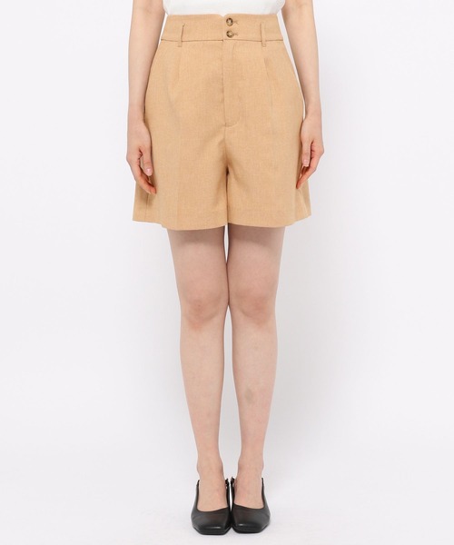 mysty woman(ミスティウーマン)の「リネンライクショートパンツ 275571(その他パンツ・レディース・ベージュ/オレンジ/チャコール・FREE)」の22枚目の写真
