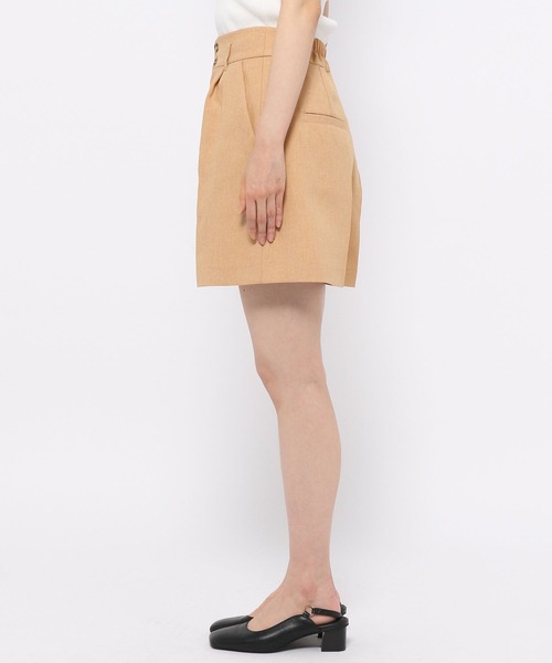 mysty woman(ミスティウーマン)の「リネンライクショートパンツ 275571(その他パンツ・レディース・ベージュ/オレンジ/チャコール・FREE)」の12枚目の写真