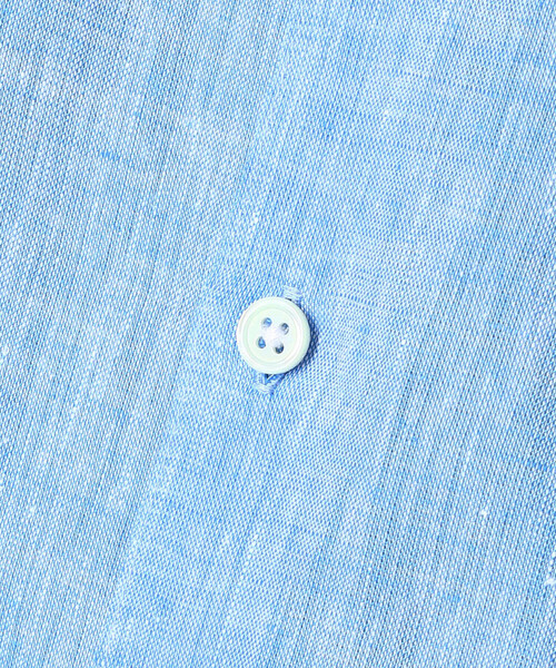 COMME CA MEN（コムサメン）の「カラーリネンシャツ（シャツ/ブラウス・メンズ・ピンク/ベージュ/ブルー/ネイビー/ホワイト・S/M/L）」の6枚目の写真