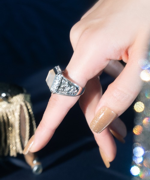 SILVER925カレッジリング NO.1/レディース/メンズ/ご褒美（リング