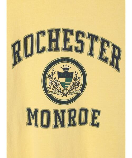 Green　Parks（グリーンパークス）の「ピグメントエンブレムチュニック（Tシャツ/カットソー・レディース・グレー/イエロー/サックスブルー・FREE）」の19枚目の写真