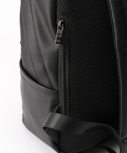 NICOLE CLUB FOR MEN（ニコルクラブフォーメン）の「フェイクレザーリュック（バックパック/リュック・メンズ・ブラック/ネイビー・FREE）」の9枚目の写真