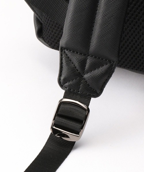 NICOLE CLUB FOR MEN（ニコルクラブフォーメン）の「フェイクレザーリュック（バックパック/リュック・メンズ・ブラック/ネイビー・FREE）」の4枚目の写真