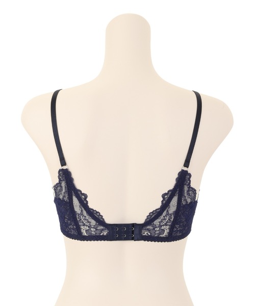 ravime(ラヴィミー)の「ベッシュレース デュベタッチブラ(ブラジャー・レディース・ホワイト/コーラル/イエロー/ネイビー・C70/C65/C75/B65/B70)」の10枚目の写真