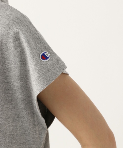 repipi armario(レピピ アルマリオ)の「☆champion×repipi☆フードワンピース(ワンピース・キッズ・杢グレー/スミクロ・SMALL/MEDIUM/LARGE)」の19枚目の写真