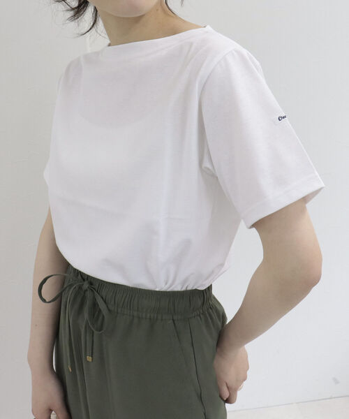 ORCIVAL(オーシバル)の「【ORCIVAL/オーシバル】SUVIN スビン半袖Tシャツ(Tシャツ/カットソー・レディース・ネイビー/オフホワイト/ブルー系その他3/ブルー系その他7/レッド系その他3・FREE)」の21枚目の写真
