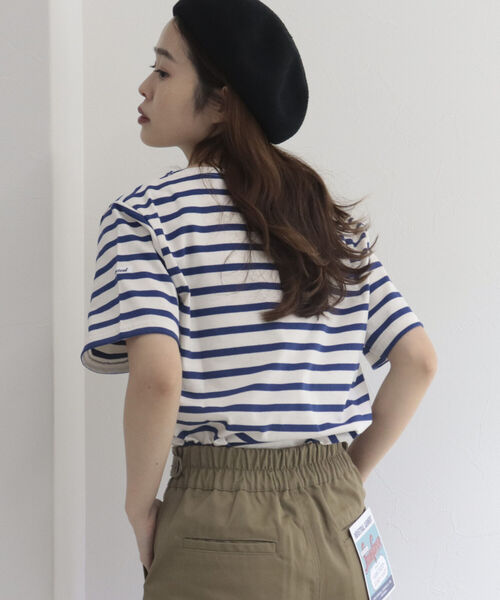 ORCIVAL(オーシバル)の「【ORCIVAL/オーシバル】SUVIN スビン半袖Tシャツ(Tシャツ/カットソー・レディース・ネイビー/オフホワイト/ブルー系その他3/ブルー系その他7/レッド系その他3・FREE)」の18枚目の写真