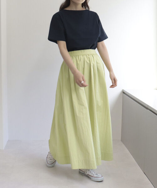 ORCIVAL(オーシバル)の「【ORCIVAL/オーシバル】SUVIN スビン半袖Tシャツ(Tシャツ/カットソー・レディース・ネイビー/オフホワイト/ブルー系その他3/ブルー系その他7/レッド系その他3・FREE)」の22枚目の写真