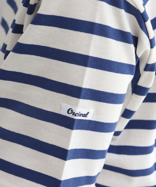 ORCIVAL(オーシバル)の「【ORCIVAL/オーシバル】SUVIN スビン半袖Tシャツ(Tシャツ/カットソー・レディース・ネイビー/オフホワイト/ブルー系その他3/ブルー系その他7/レッド系その他3・FREE)」の20枚目の写真