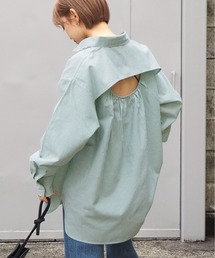 tiptop | バックシャンストライプBIGシャツ(シャツ/ブラウス)