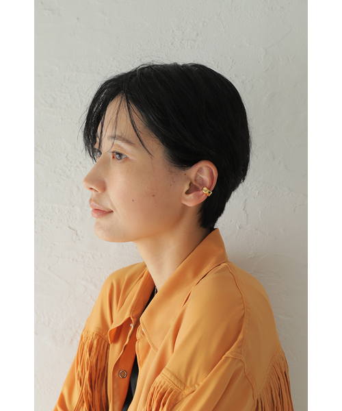 Soierie(ソワリー)の「【Soierie / ソワリー】TERRAZZO EARCUFF:イヤーカフ(イヤーカフ・レディース・シルバー/ゴールド・FREE)」の10枚目の写真
