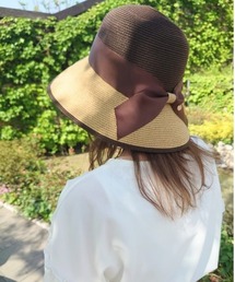 バイカラー雑材ＵＶハット