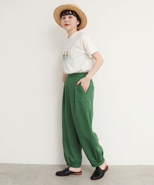 l'atelier du savon（アトリエドサボン）の「L/裾しぼりパンツ（その他