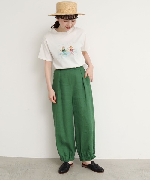 l'atelier du savon（アトリエドサボン）の「L/裾しぼりパンツ（その他