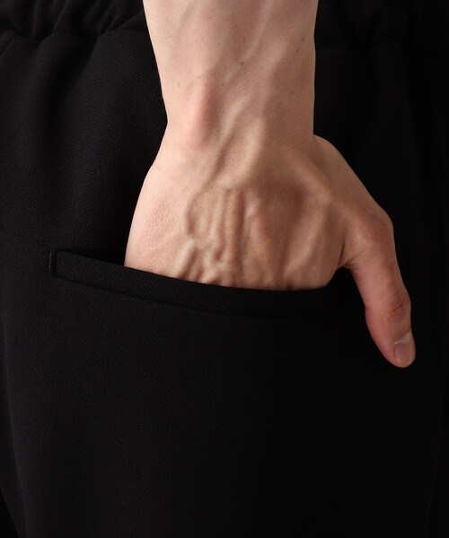 tk.TAKEO KIKUCHI(ティーケータケオキクチ)の「◆2.5マイルジョーゼット5分袖ノーカラーセットアップ(セットアップ・メンズ・ブラック/ダークグリーン/ブラウン系その他・01/02/03)」の22枚目の写真