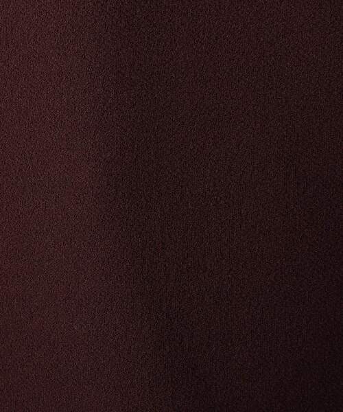 tk.TAKEO KIKUCHI(ティーケータケオキクチ)の「◆2.5マイルジョーゼット5分袖ノーカラーセットアップ(セットアップ・メンズ・ブラック/ダークグリーン/ブラウン系その他・01/02/03)」の6枚目の写真