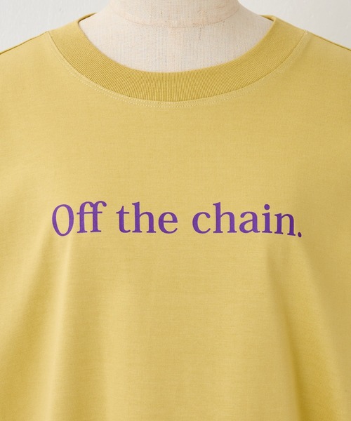 BEARDSLEY（ビアズリー）の「プリントノースリーブTシャツ（Tシャツ/カットソー・レディース・ホワイト/イエロー・FREE）」の13枚目の写真